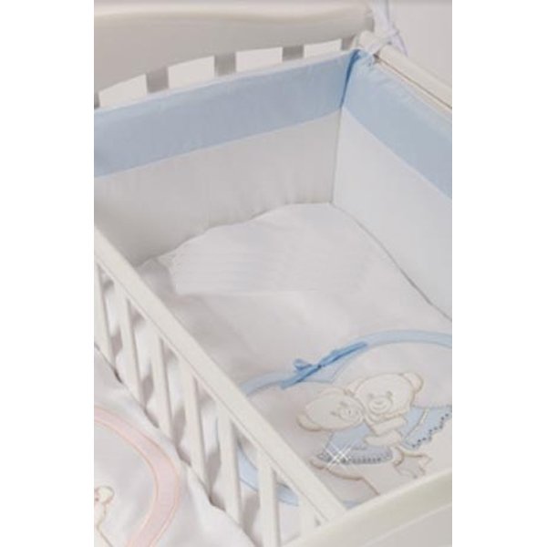 Набор в люльку для близнецов Baby Beddings Culla Gemell, цвет – bianco  